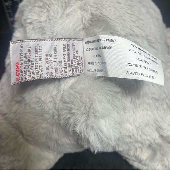 BNWT GRAY GUND SNUFFLES 10” PLUSH BEAR PRICE FIRM - Picture 13 of 14